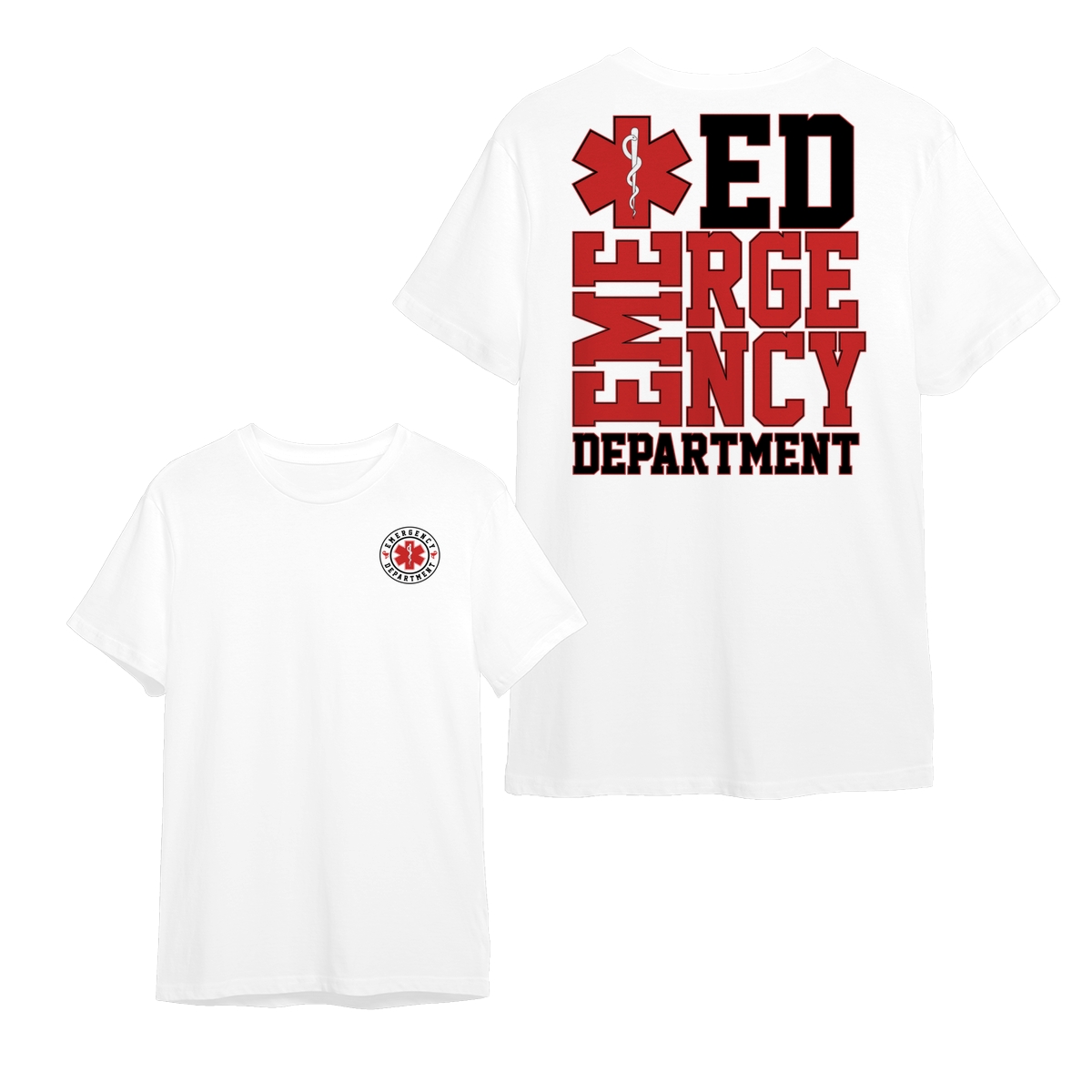 T-shirt EMT Star Of Life Pour Technicien Médical D'urgence - Fair Game - 100% Coton - Tailles S à 5X - Neuf Sans étiquettes